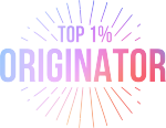 Top 1% Orginator Badge